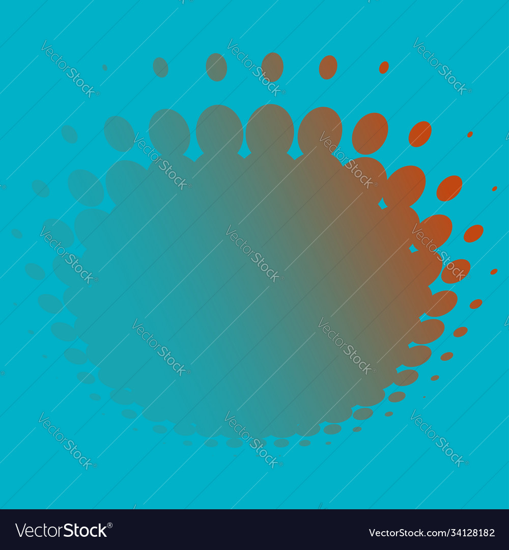 Colorful halftone pattern texture design element vector image Colorful halftone pattern texture design element