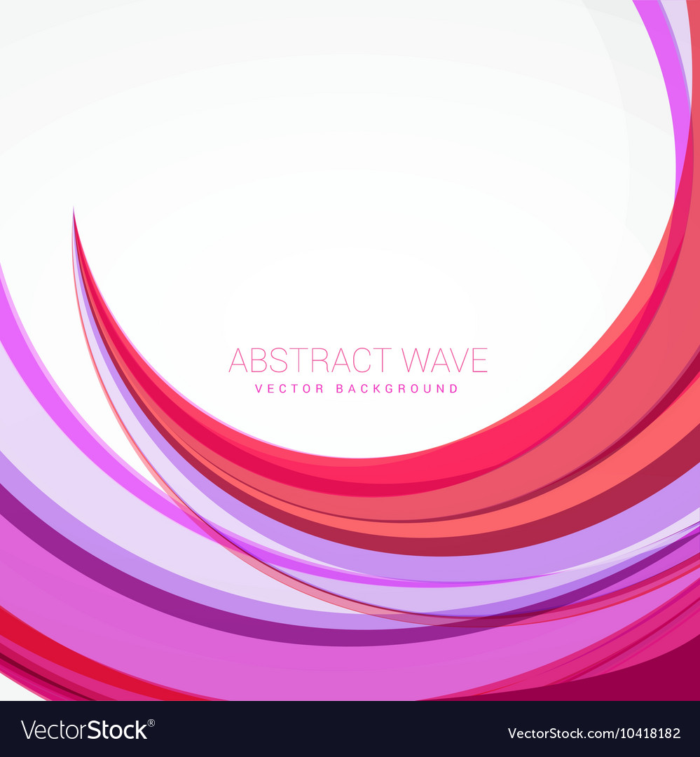 Gradient Pink Wave Background