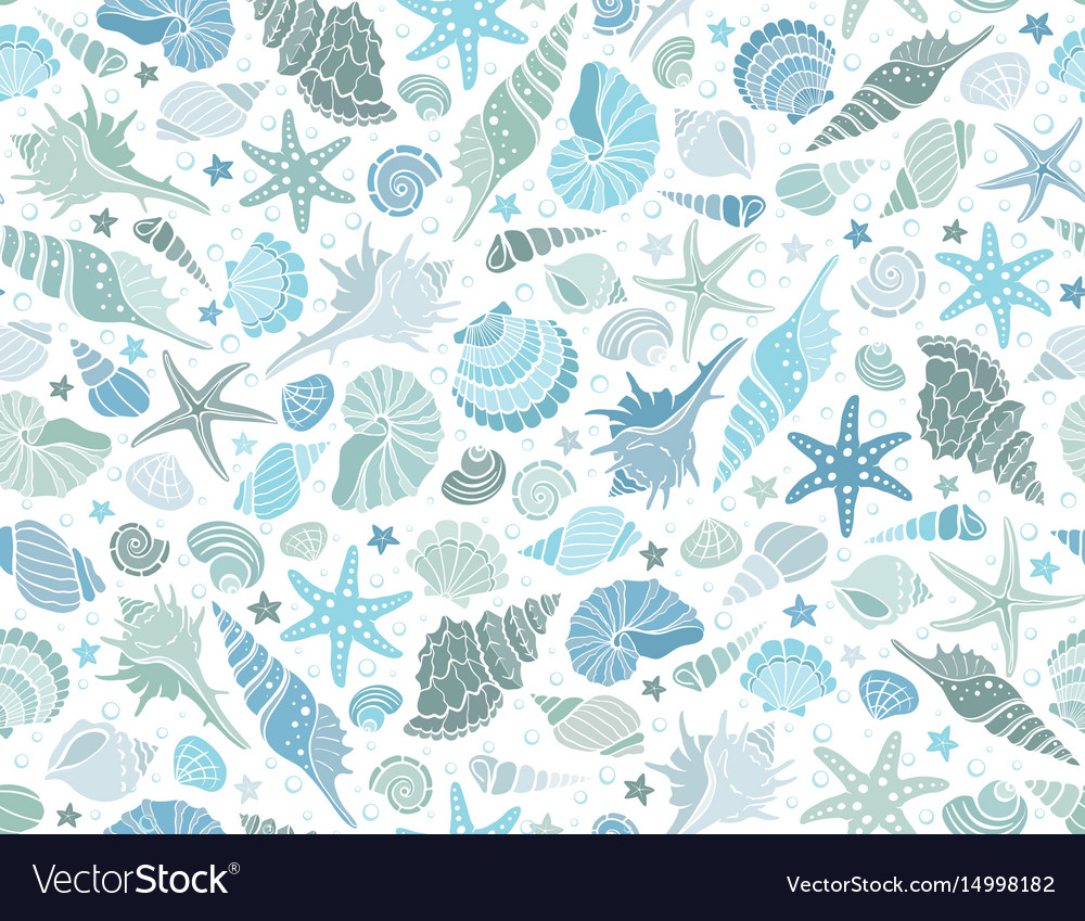 Sea shells pattern