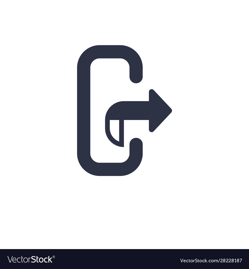 Icon on white background simple element from user