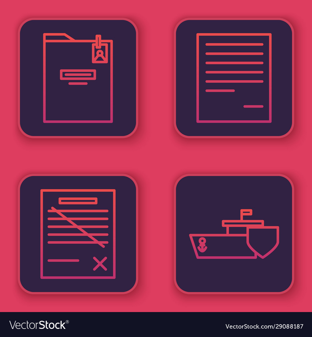 Set line personal folder delete file document