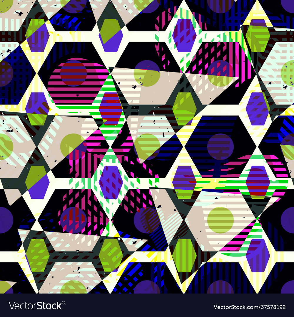 Abstract color pattern in graffiti style quality vector image Abstract color pattern in graffiti style quality
