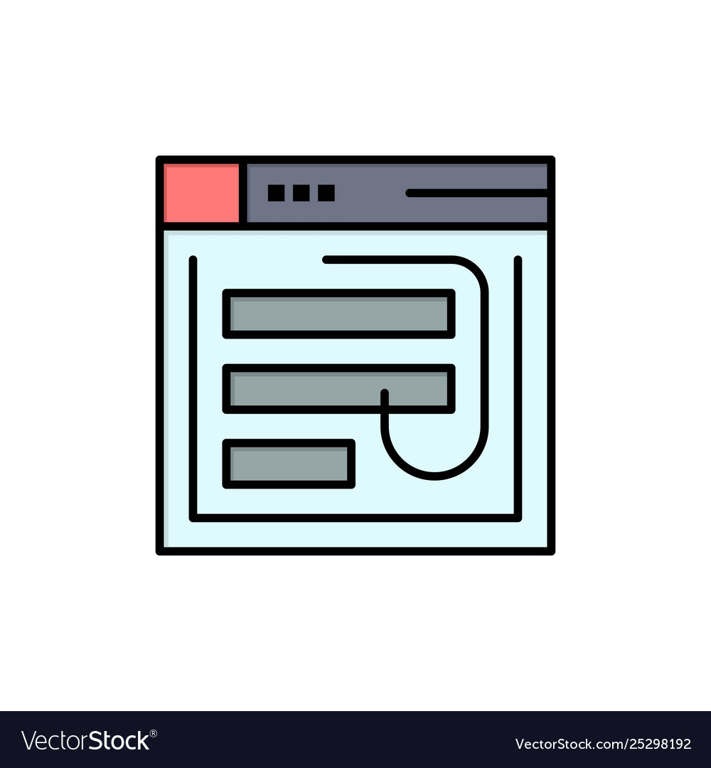 Email hack internet password phishing web website vector image Email hack internet password phishing web website