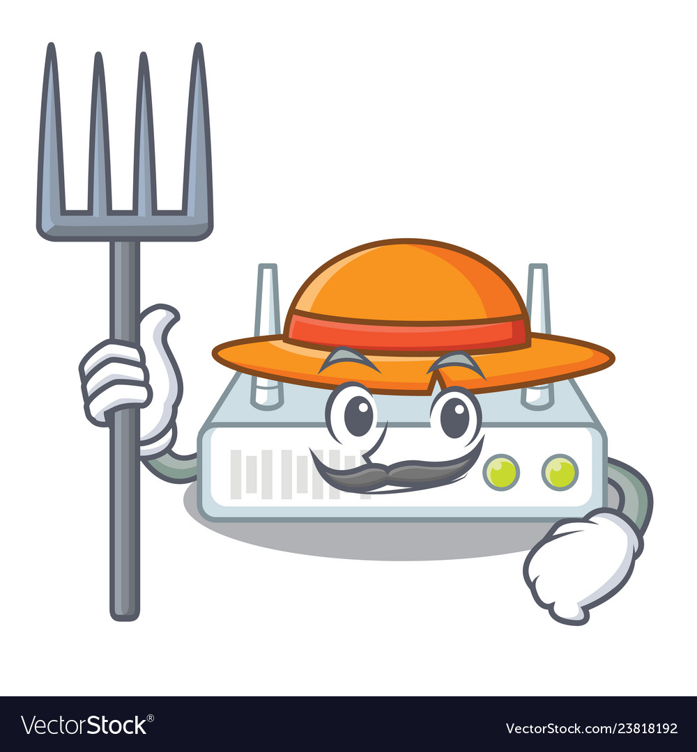 Farmer router in the a character shape