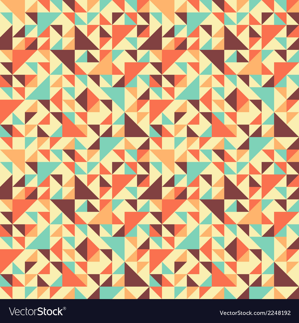 Geometric Triangle Pattern