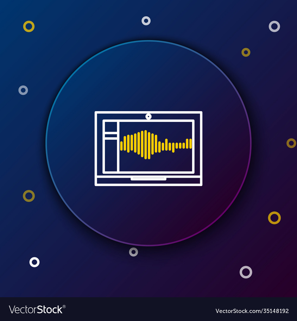 Line sound or audio recorder editor software