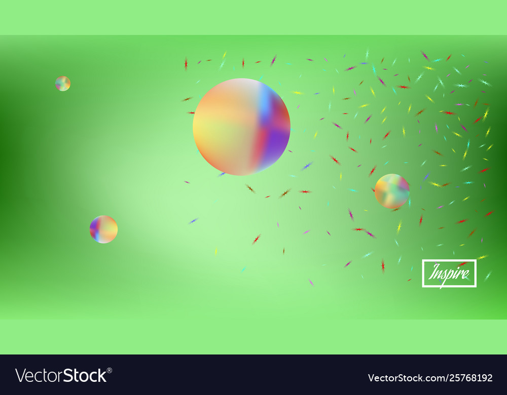 Plain abstract space fantasy pristine