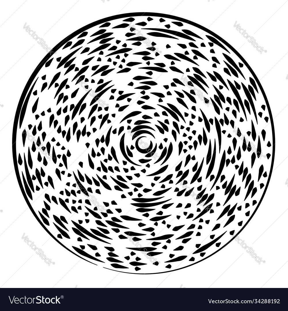 Radial radiating lines abstract burst element vector image Radial radiating lines abstract burst element