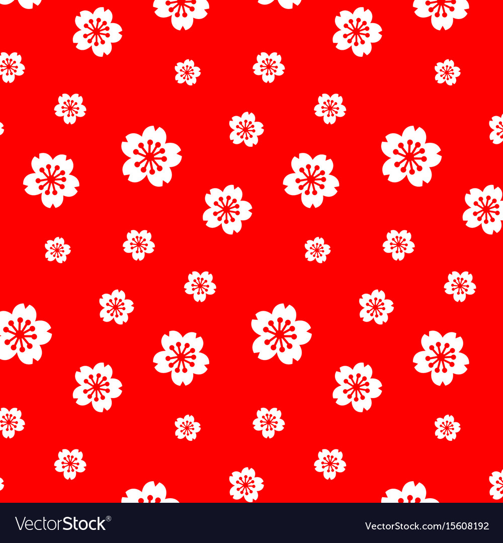 Seamless floral pattern Royalty Free Vector Image