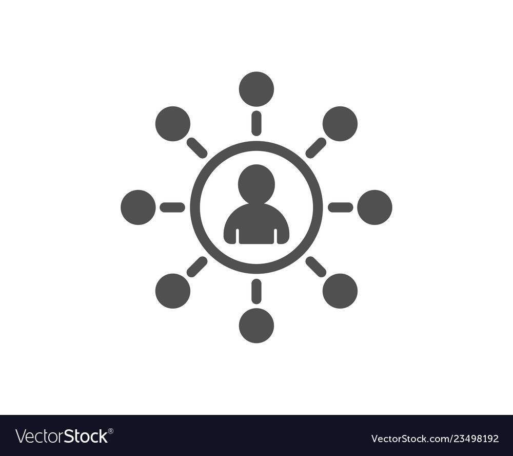 Teamwork & Networking Icon