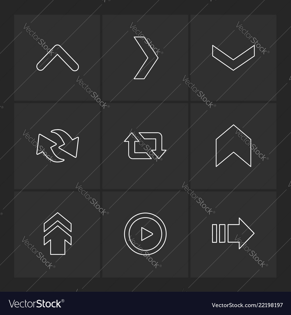 Arrows directions pointer arrow user