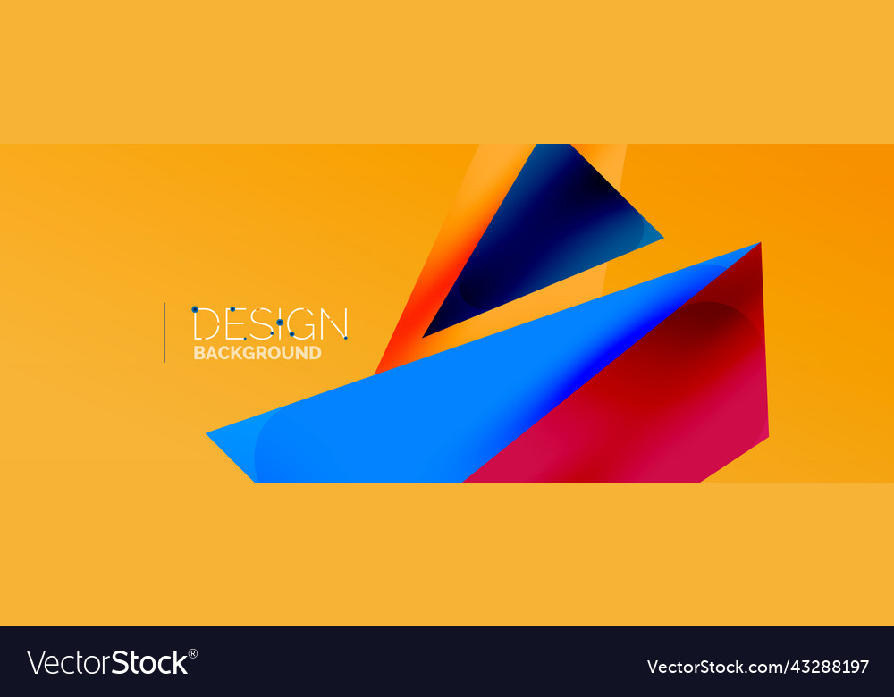 Background abstract overlapping shapes minimal Vector Image Background abstract overlapping shapes minimal
