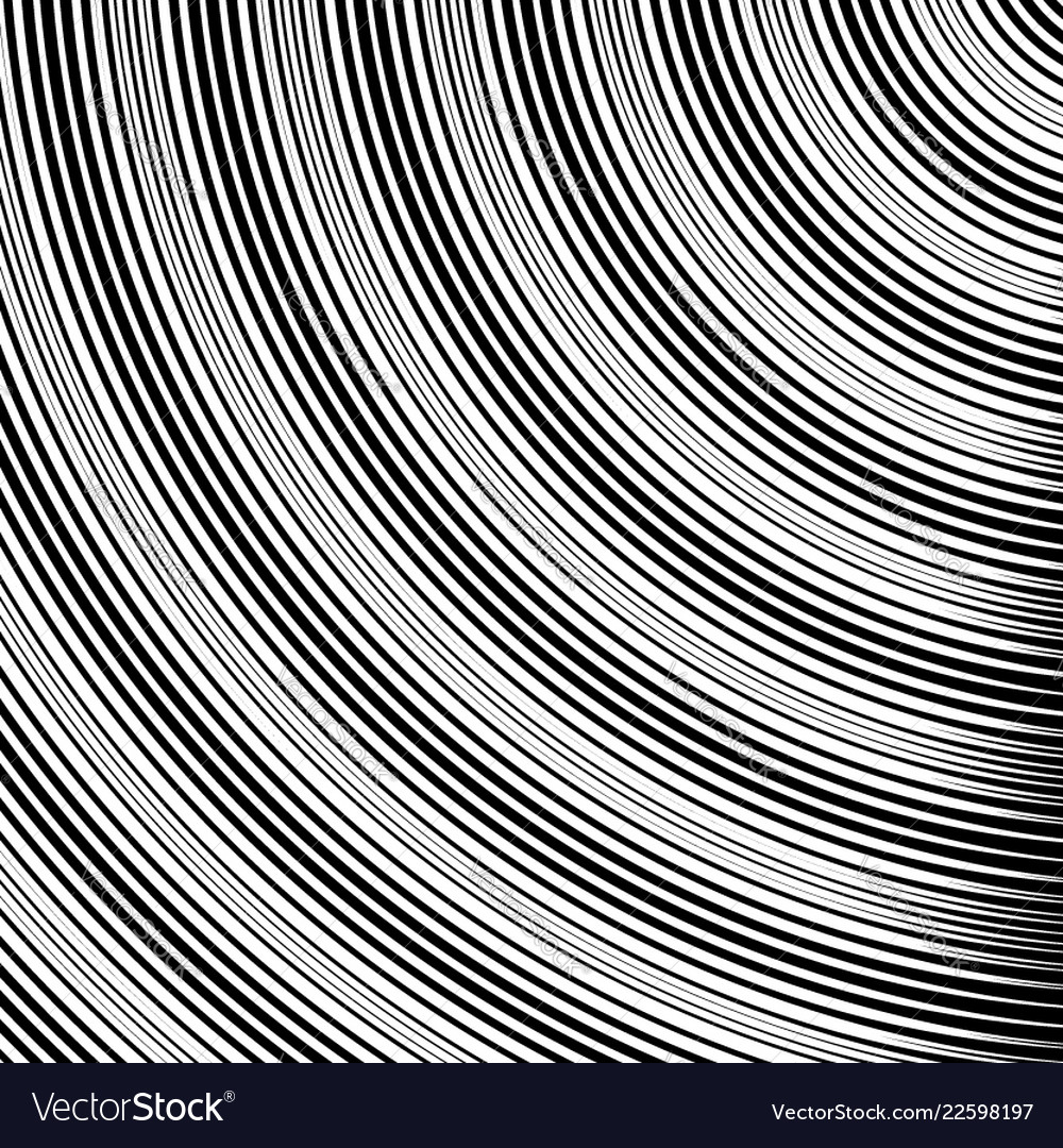 Circle pattern with dynamic irregular lines
