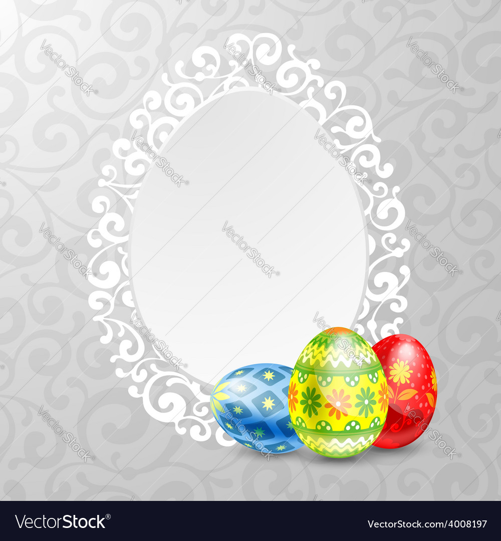 Easter Background Royalty Free Vector Image - Vectorstock