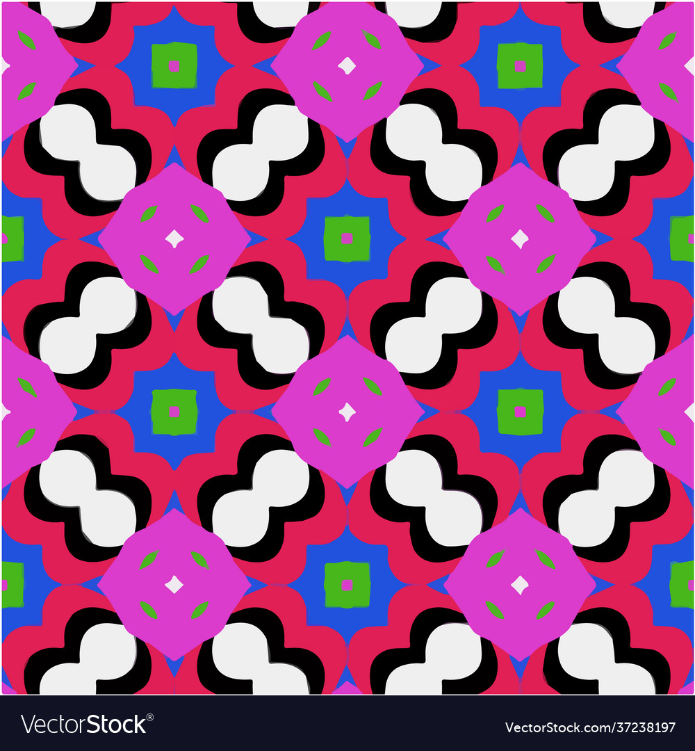 Geometric pattern with triangular elements Vector Image Geometric pattern with triangular elements
