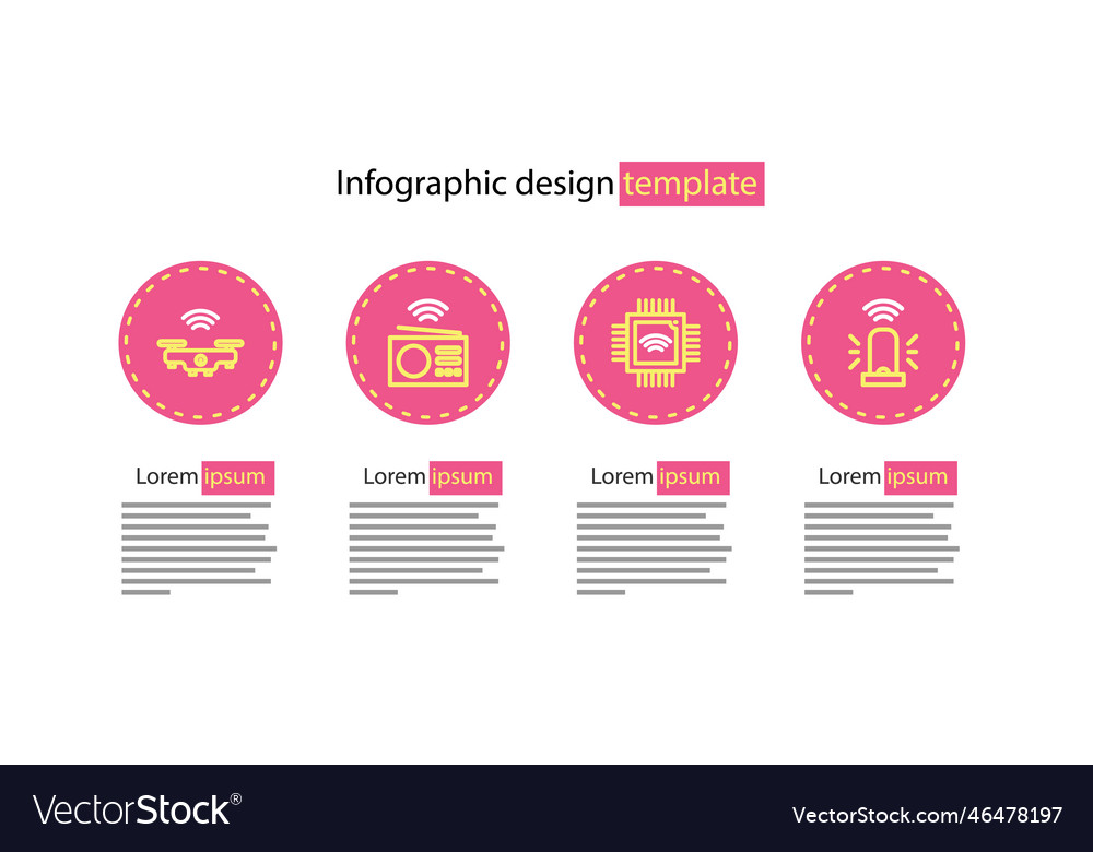 Set line processor with microcircuits cpu smart vector image Set line processor with microcircuits cpu smart