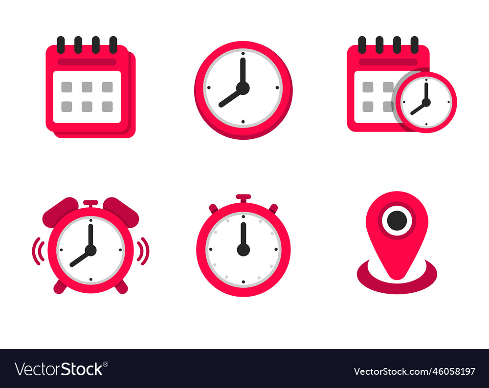 Simple calendar and clock