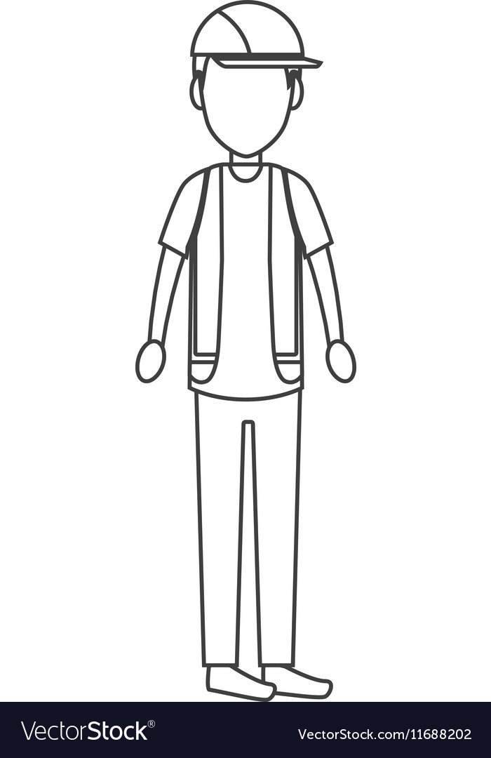 Builder constructor character icon