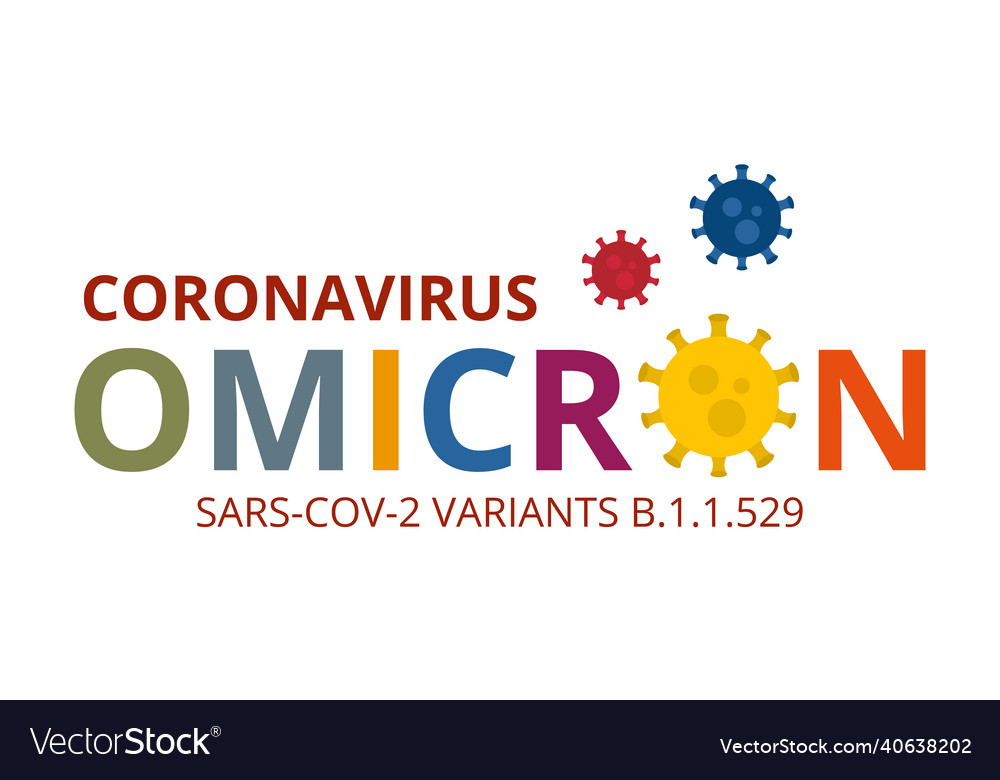 Omicron new sars mutation variant b11529 concept
