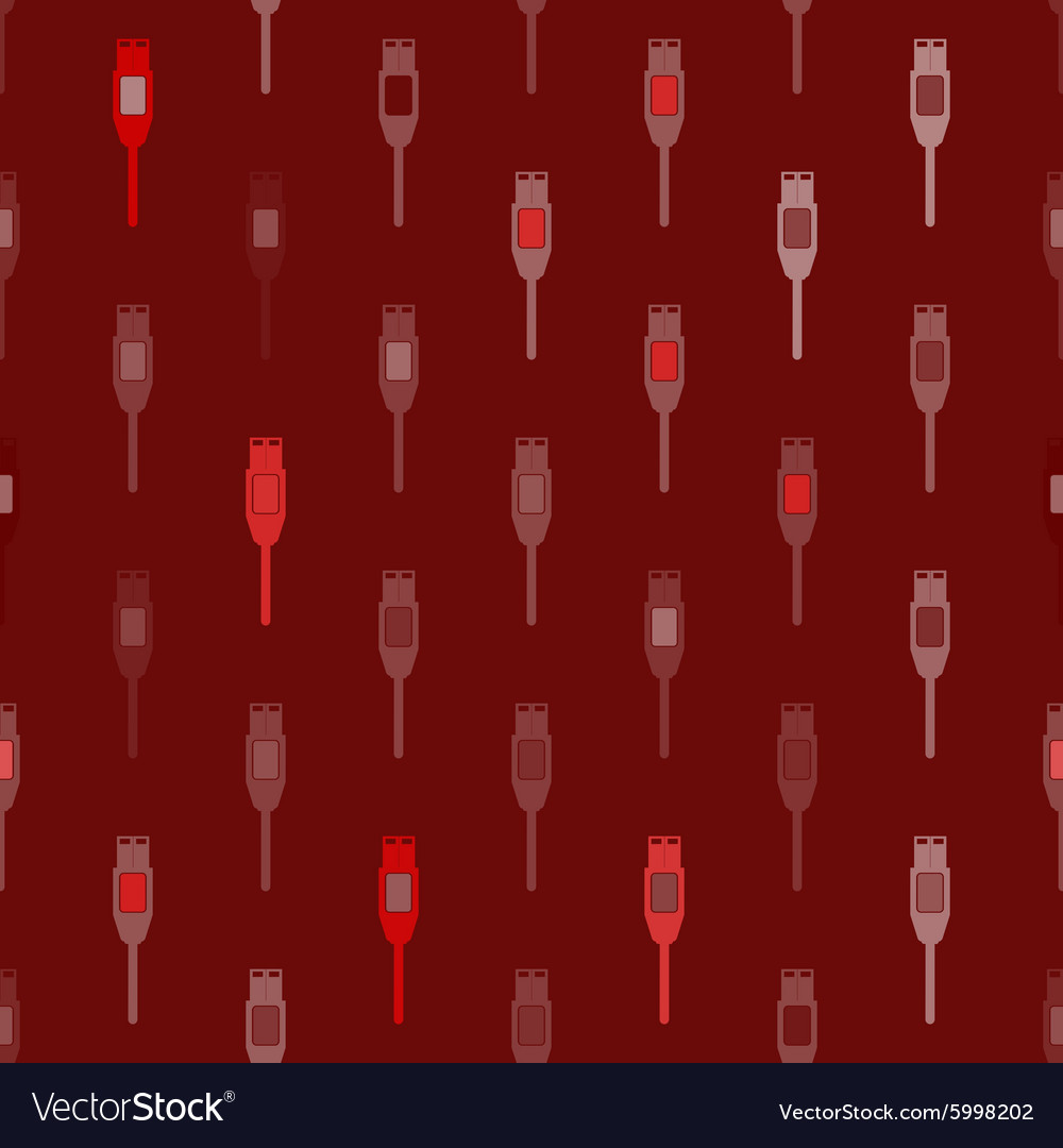 Seamless background with different power cord plug