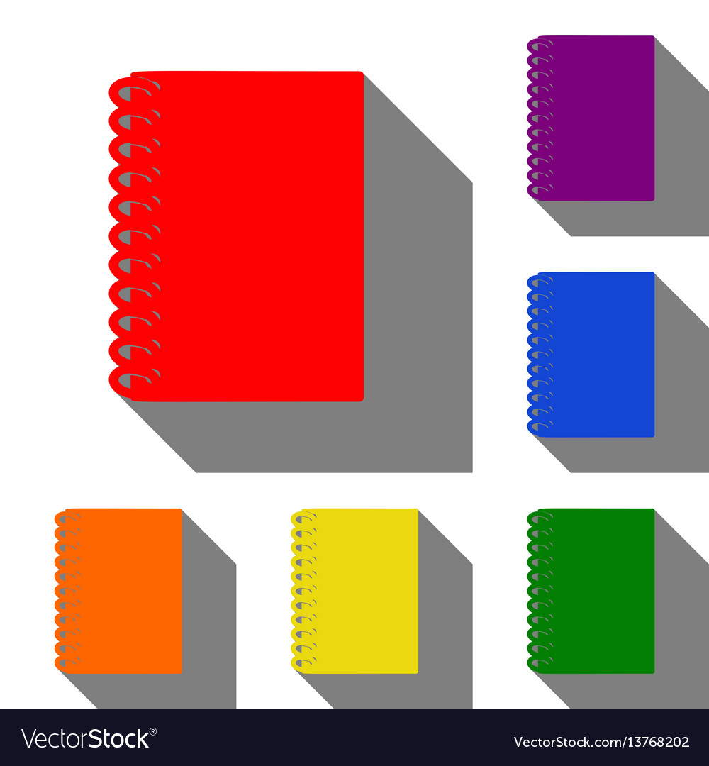 Simple Notebook Icon Set