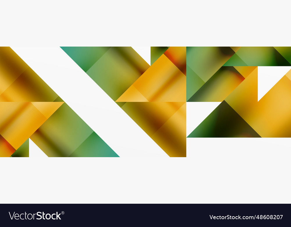 Captivating abstraction triangles vector image Captivating abstraction triangles