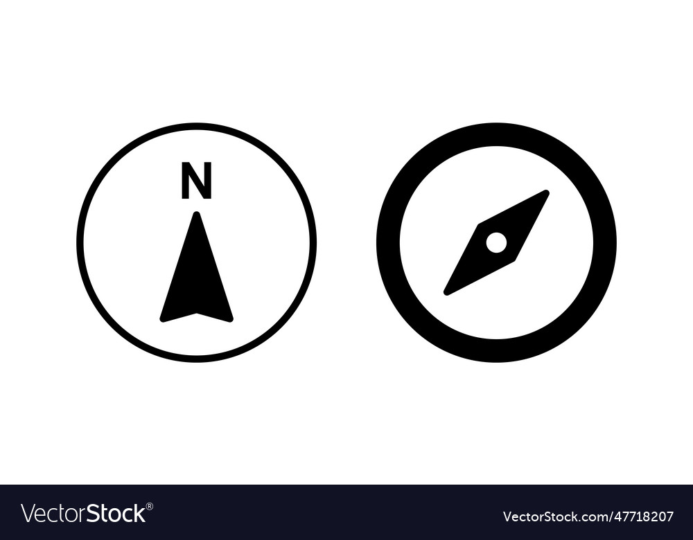 Compass icon navigation