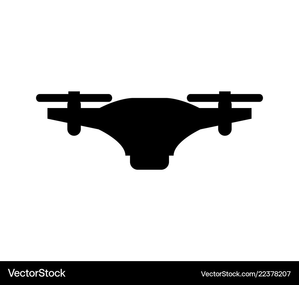Drone icon Royalty Free Vector Image - VectorStock