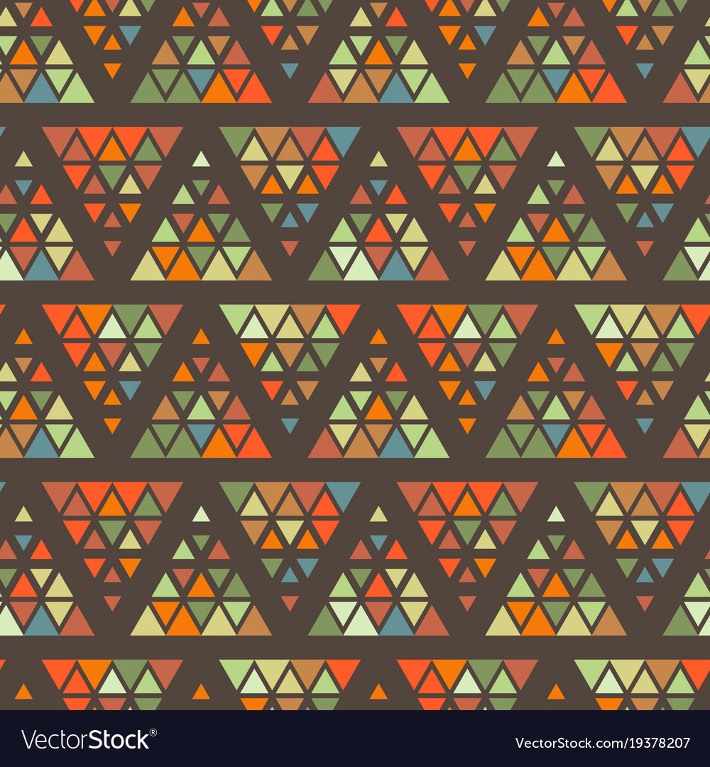 Seamless triangle halftone gradient pattern