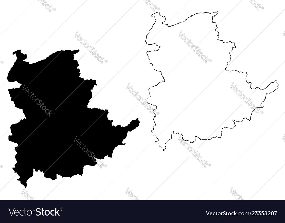 Shan state map Royalty Free Vector Image - VectorStock