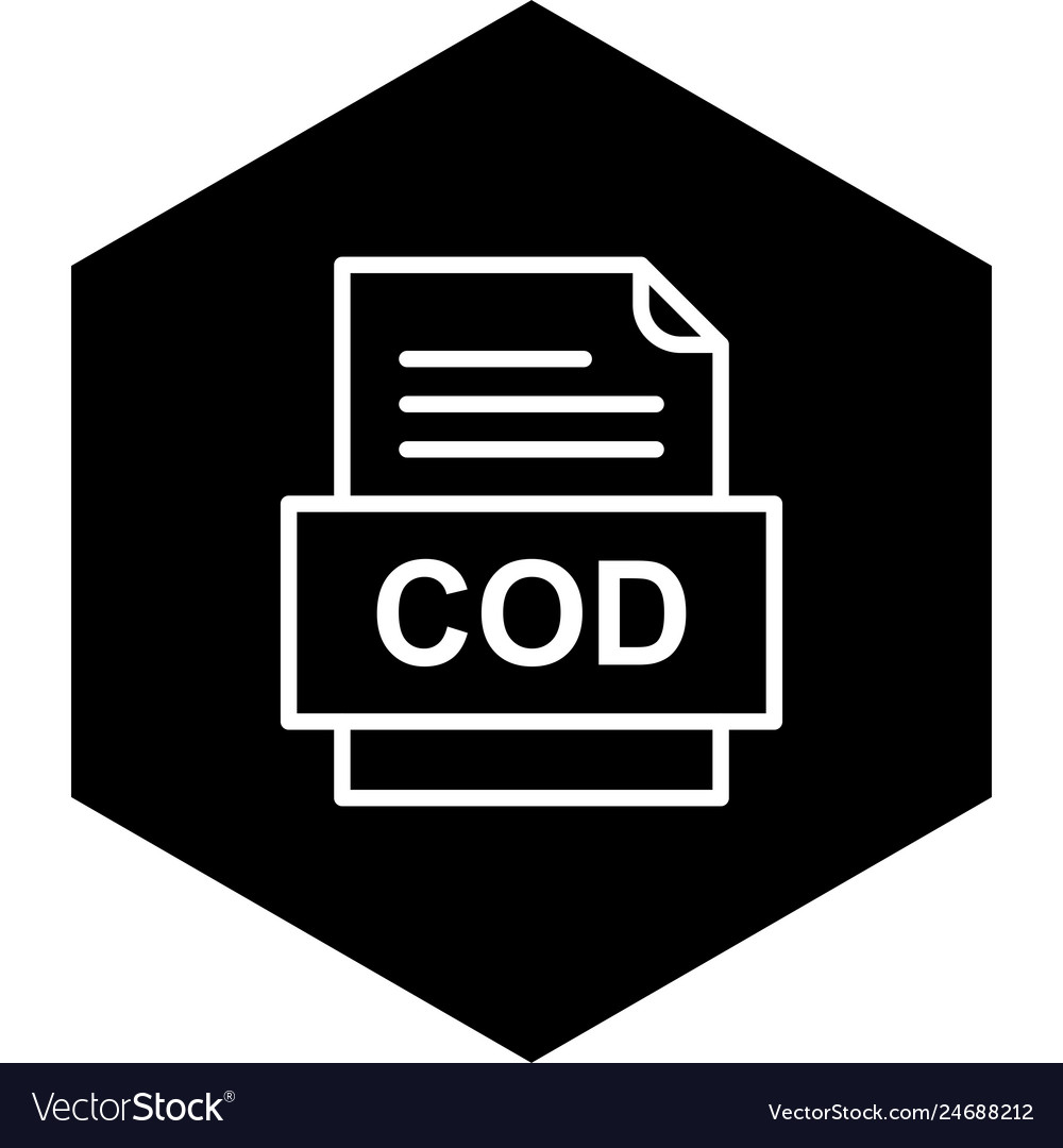 Cod file document icon