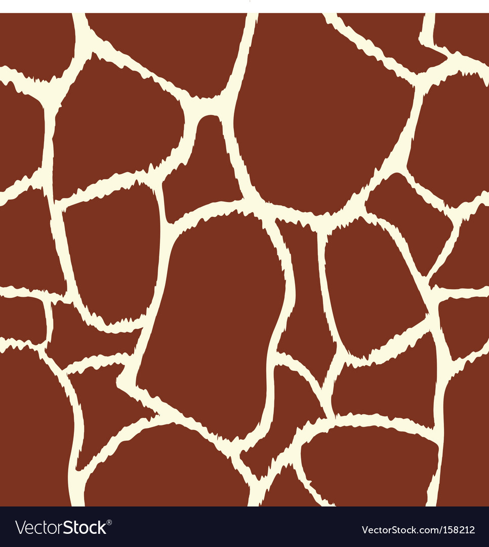 Giraffe Spots Seamless Pattern