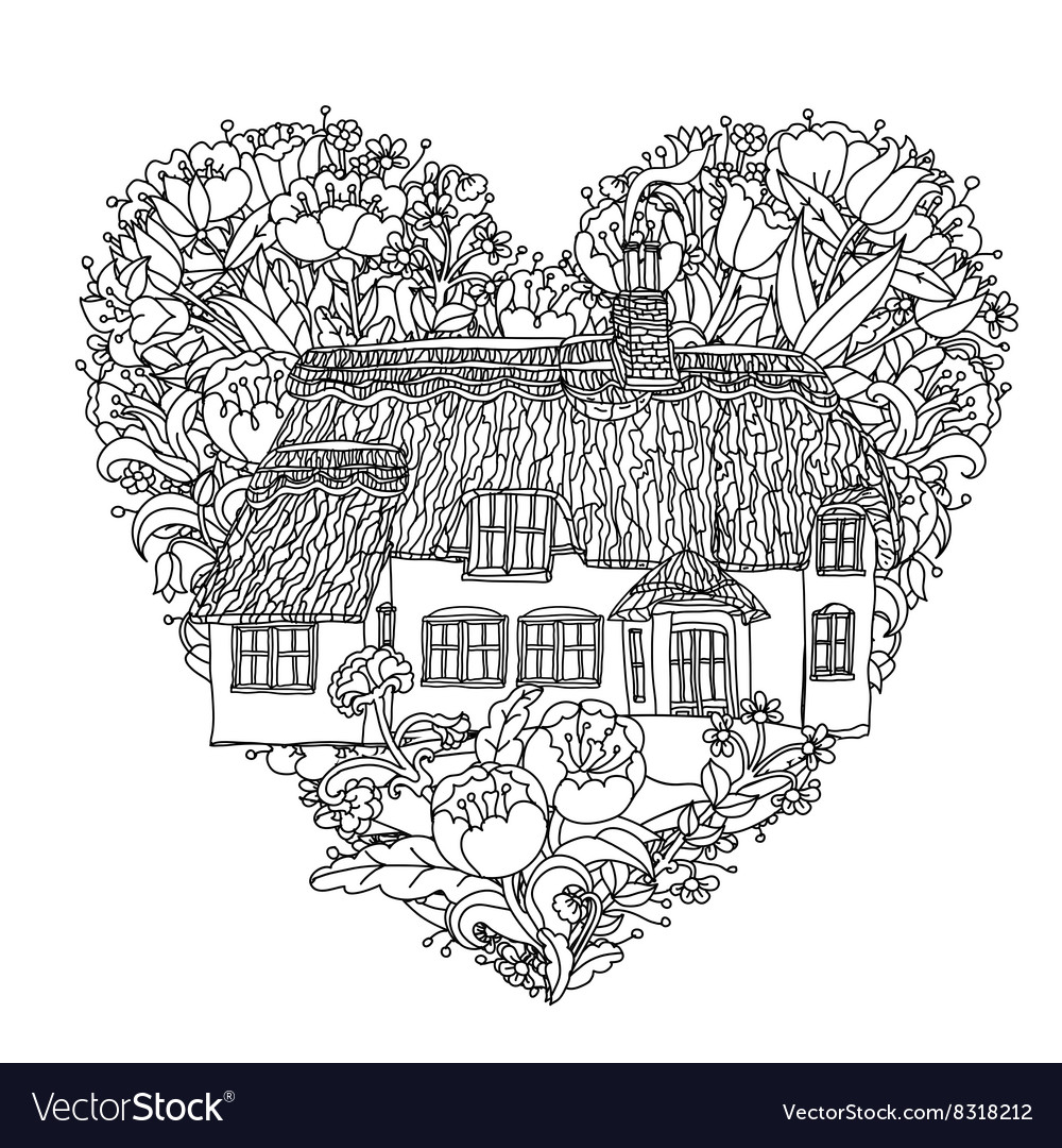 Heart spring pattern