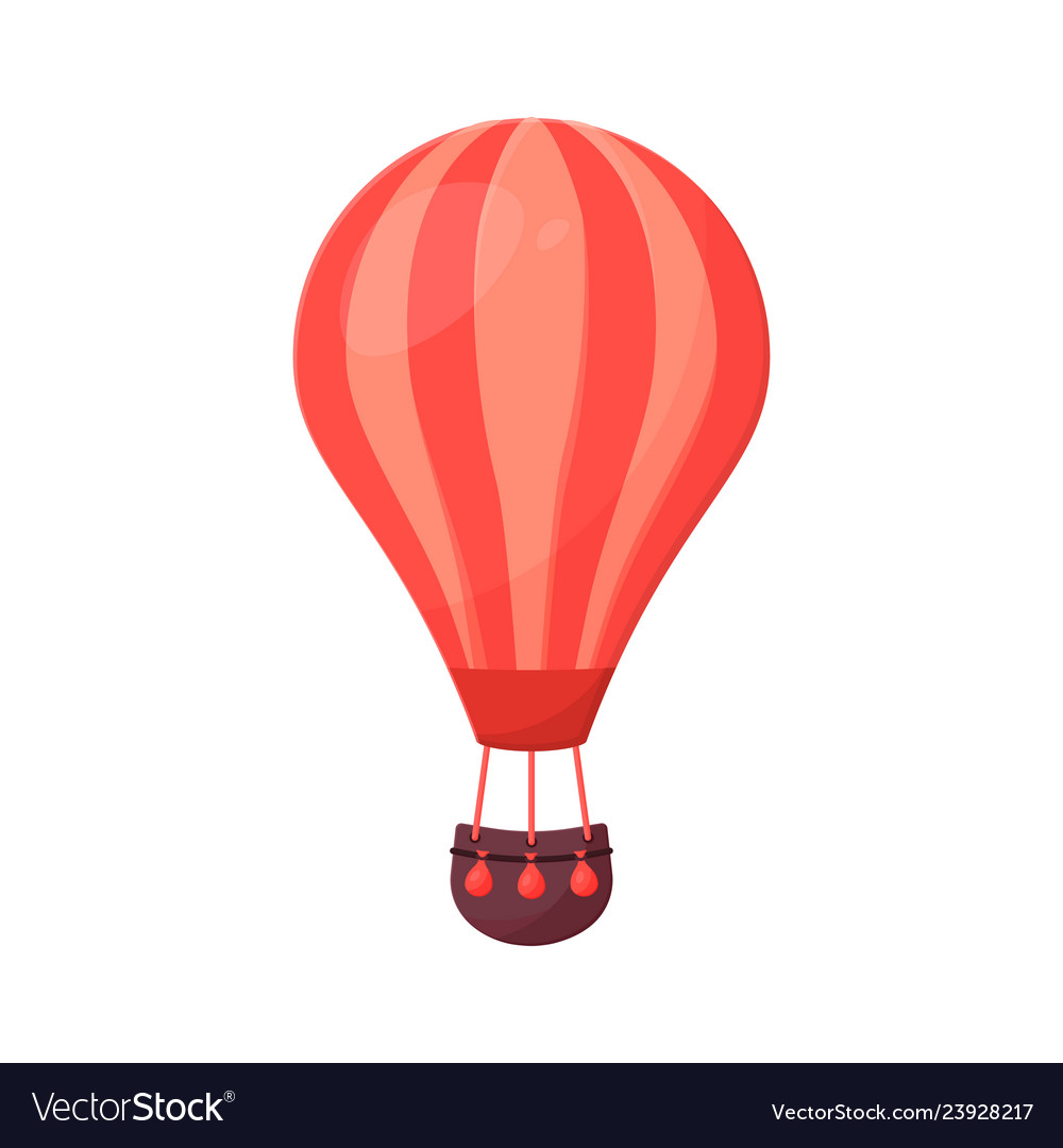 Hot Air Balloon Royalty Free Vector Image VectorStock