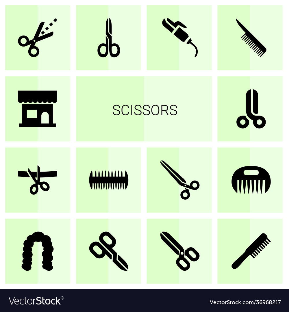 Scissors icons