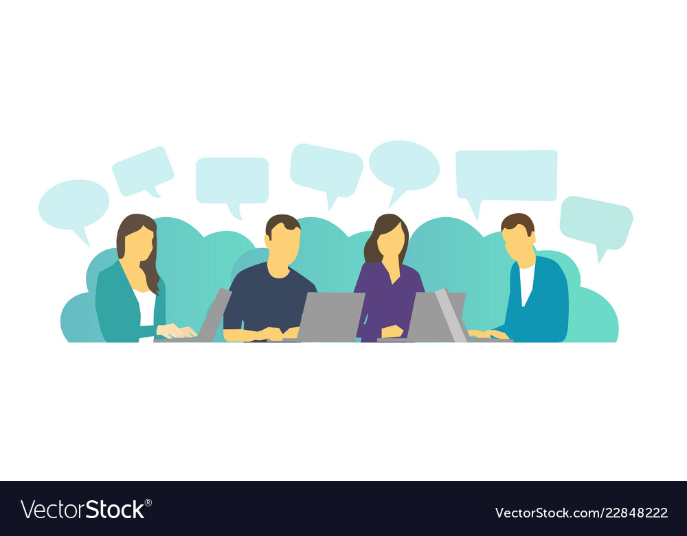 Business People in Office Setting