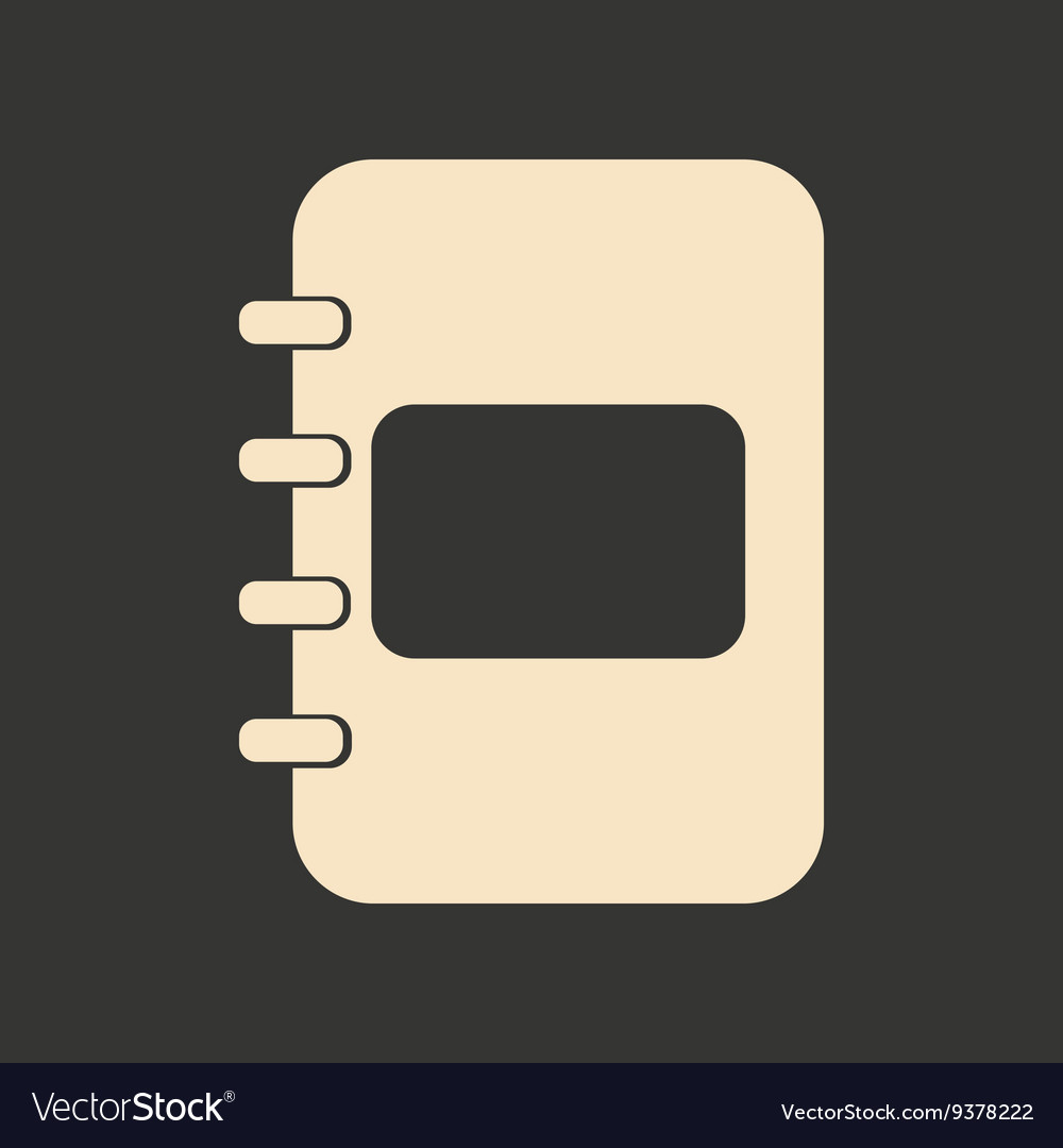 Flat with shadow icon and mobile application