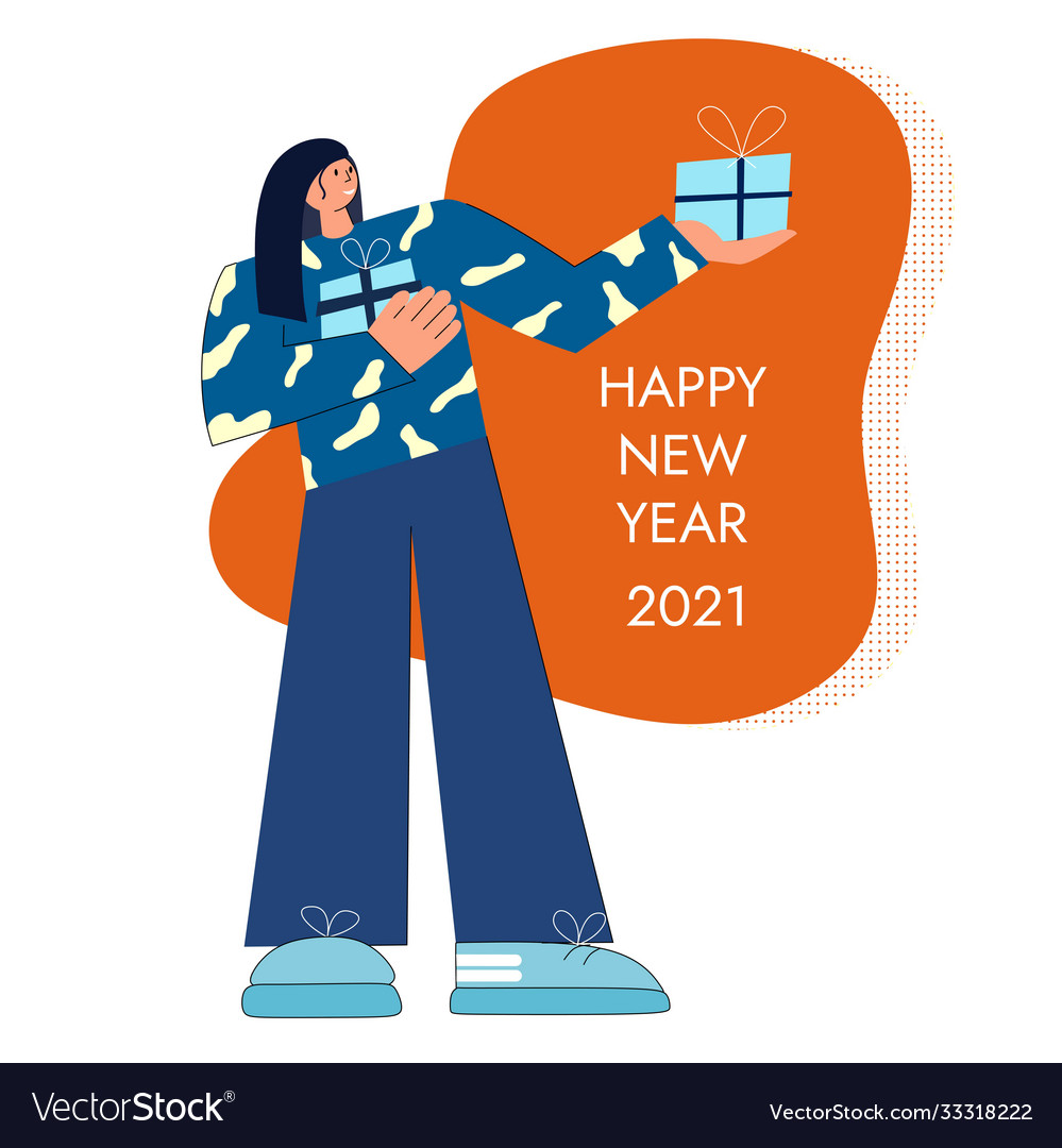 Girl is preparing for new vector image Girl is preparing for new