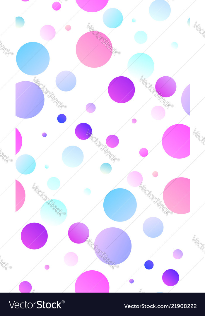 Gradient Circle Pattern - Colorful