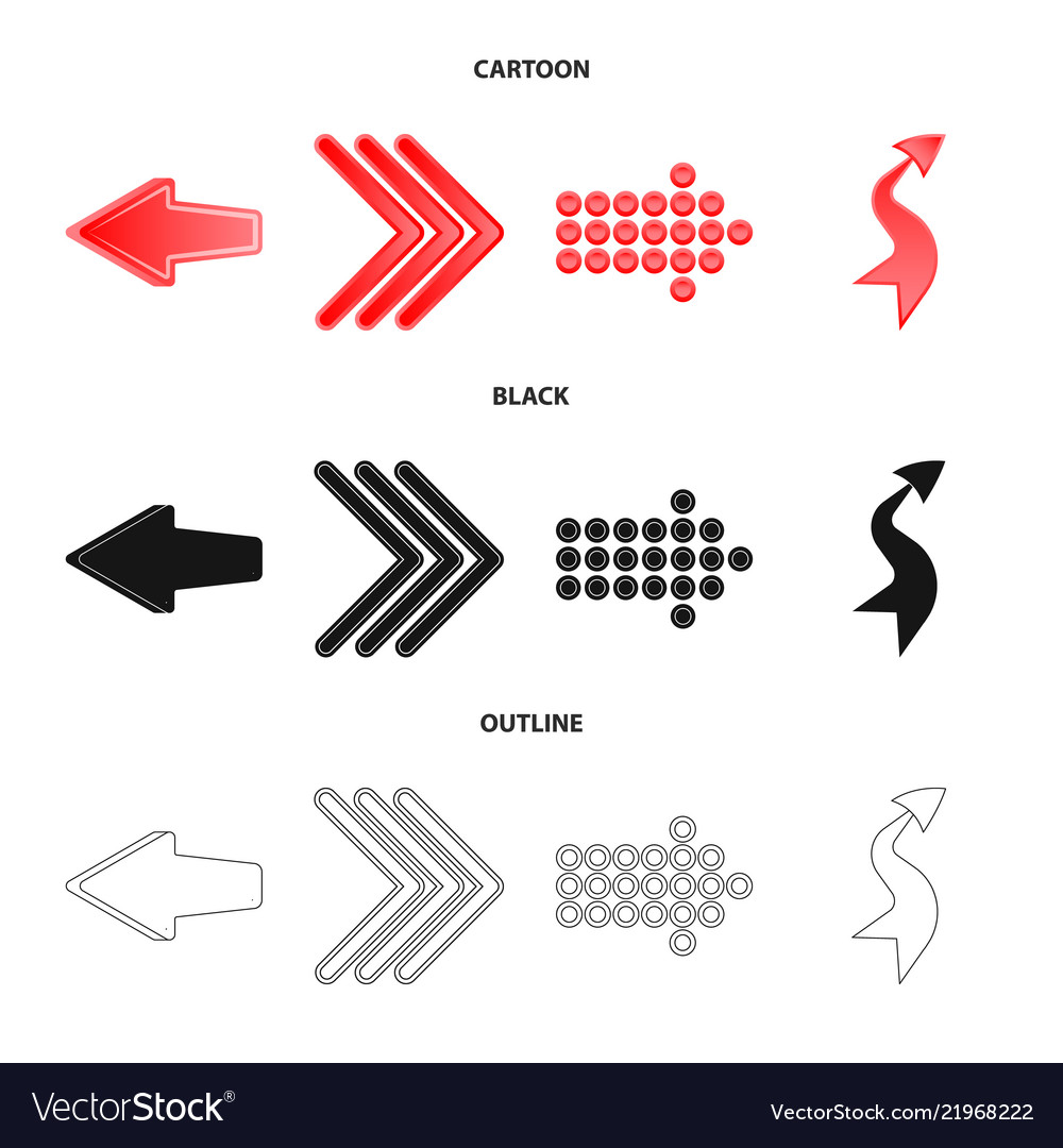 Isoliertes Element- und Pfeilsymbol vector image Isoliertes Element- und Pfeilsymbol