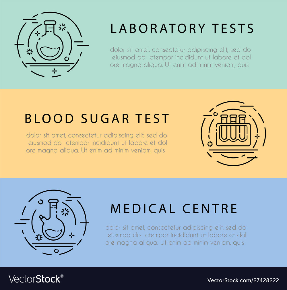 Laboratory flasks icon set