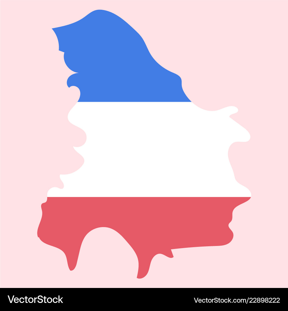 Map Yugoslavia Royalty Free Vector Image Vectorstock