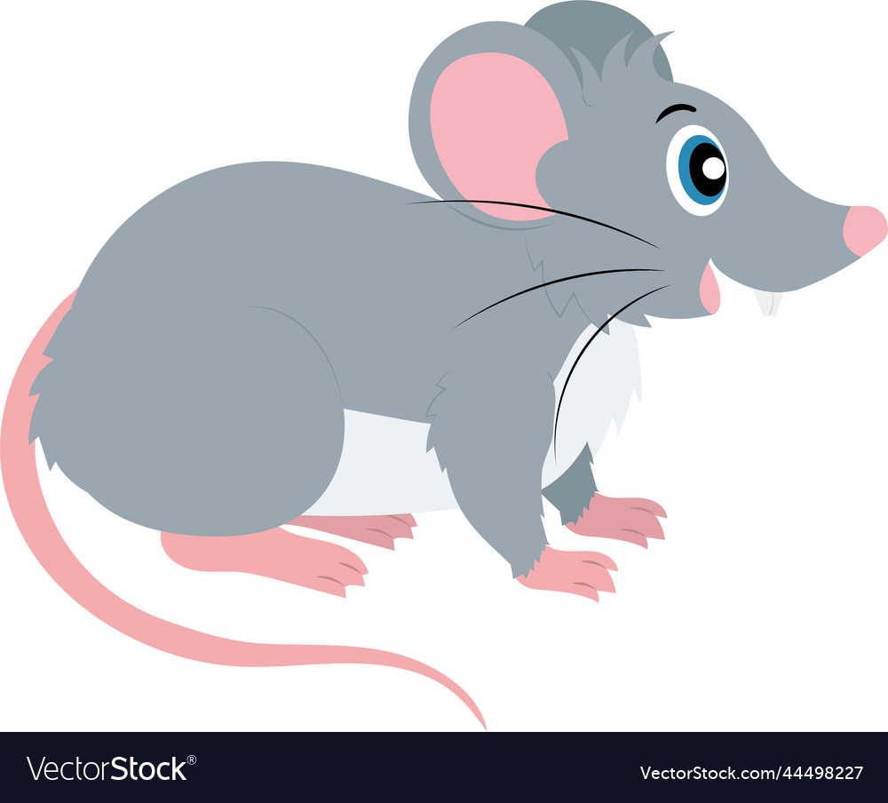 Cartoon cute mouse Royalty Free Vector Image - VectorStock