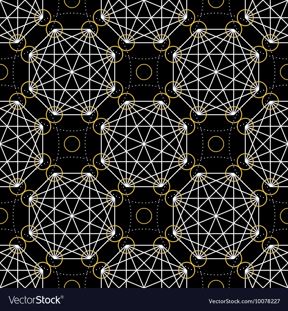 Geometry seamless pattern