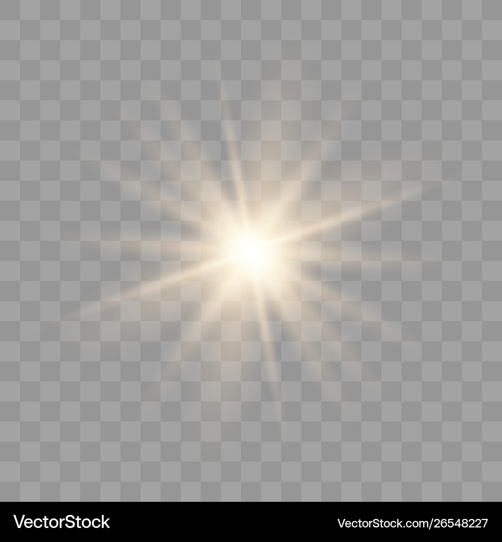 Glow light effect Royalty Free Vector Image - VectorStock