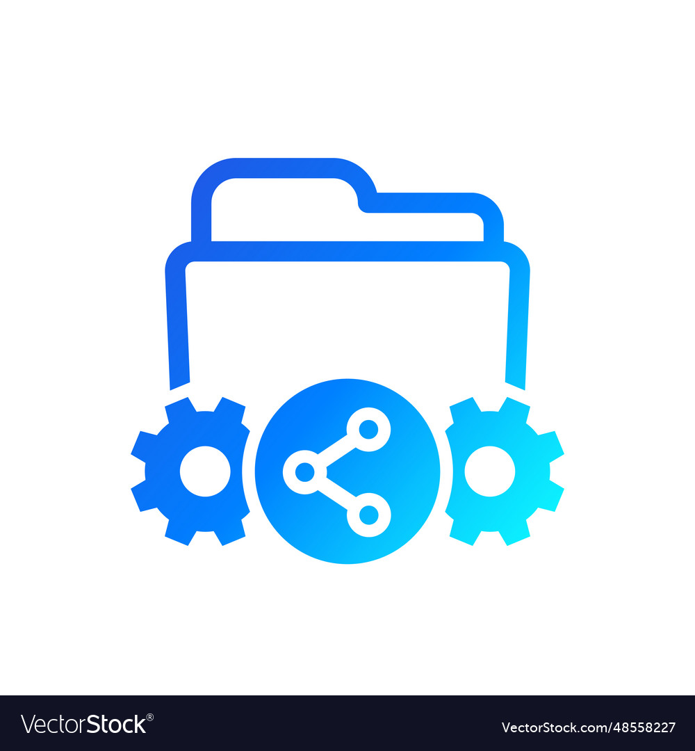 Shared project or folder icon