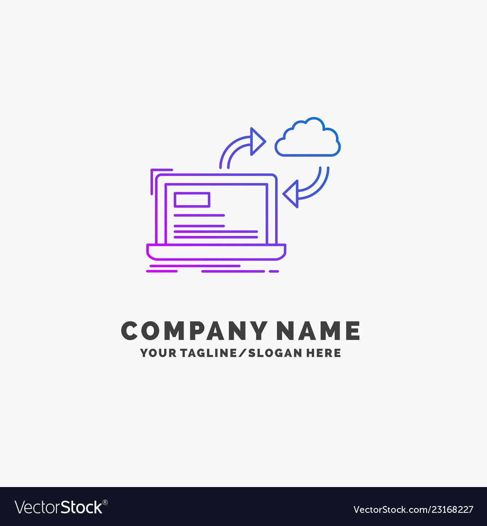 Sync processing data dashboard arrows purple vector image Sync processing data dashboard arrows purple