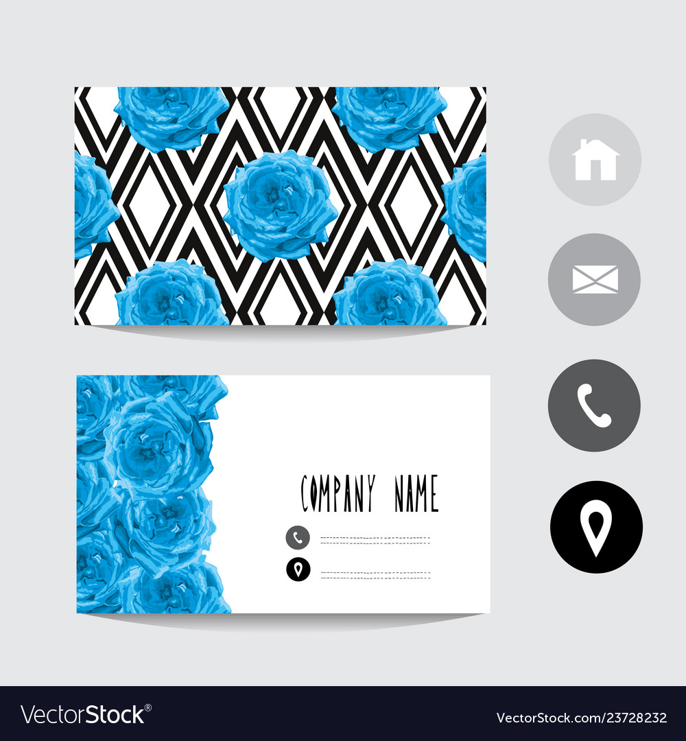 Business card template