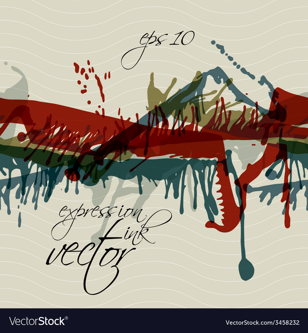 Colorful splattered web design repeat pattern