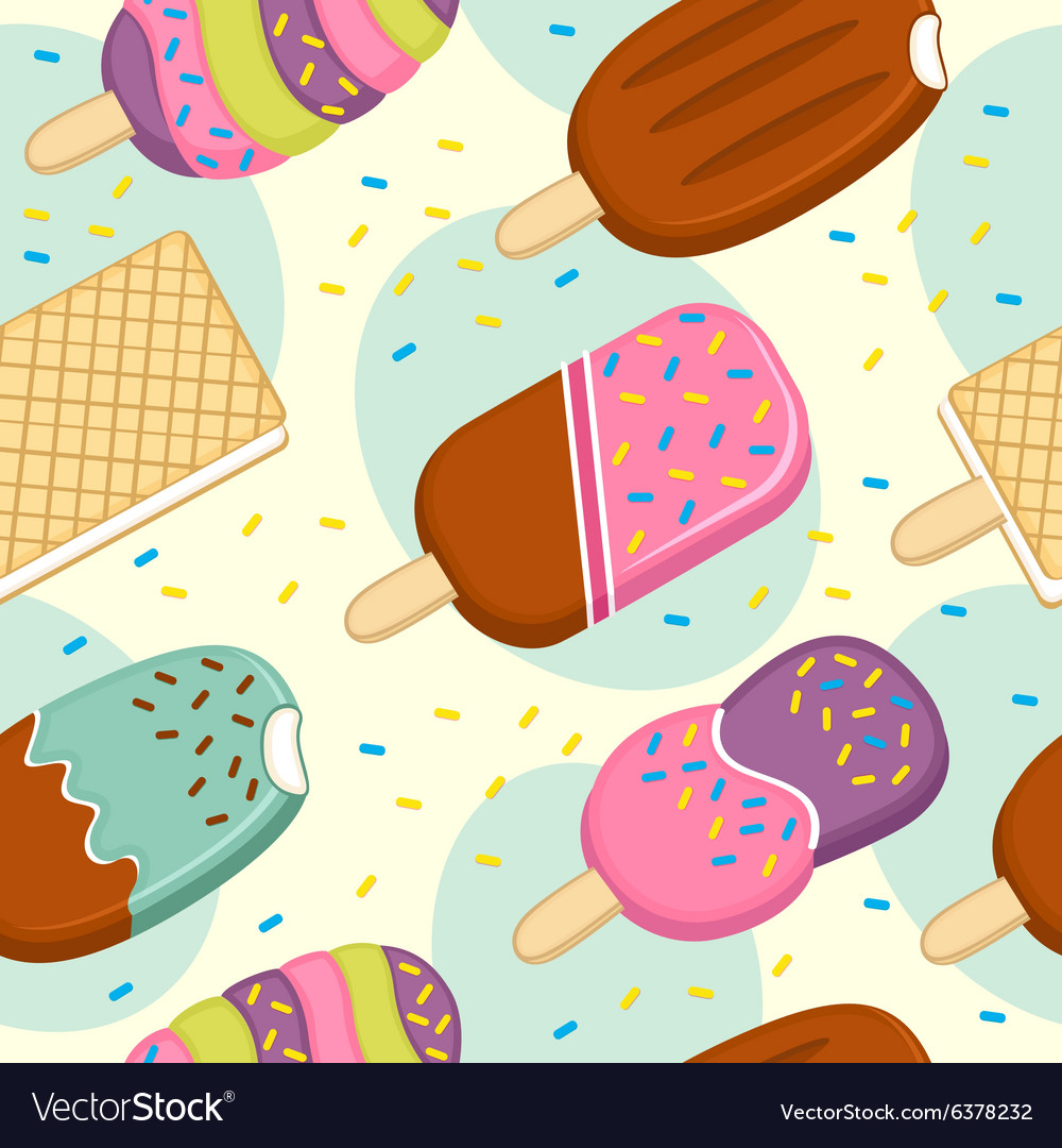 Ice Cream Swirl Pattern